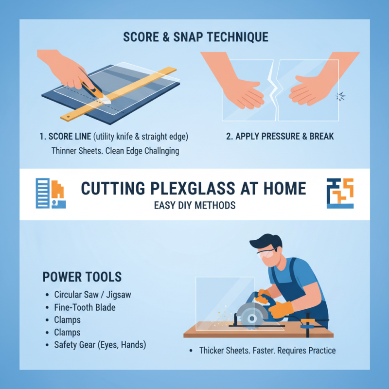 How to Cut Plexiglass Sheets to Size at Home?