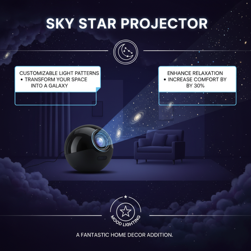Why You Should Choose the Sky Star Projector for Your Home Decor?
