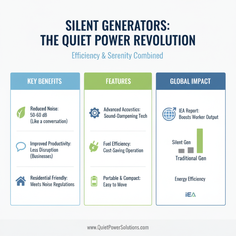 How to Choose the Best Silent Generator for Your Needs?