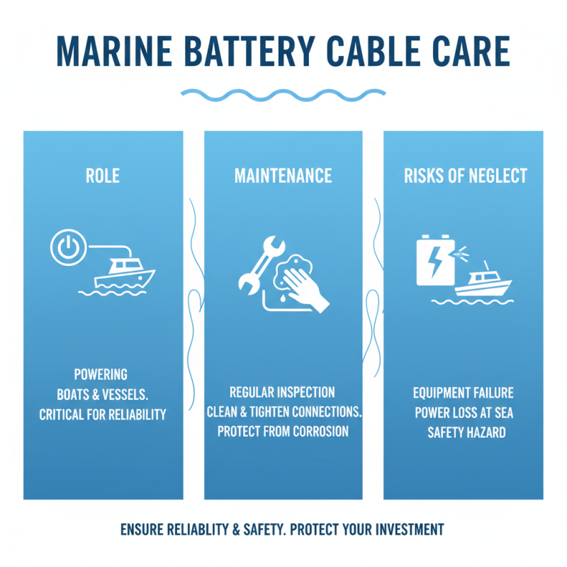 What is a Marine Battery Cable and How Does It Work?