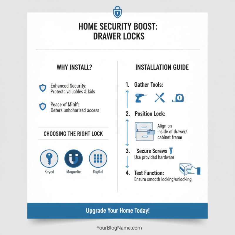 2026 How to Choose the Right Cabinet Drawer Locks for Your Home?