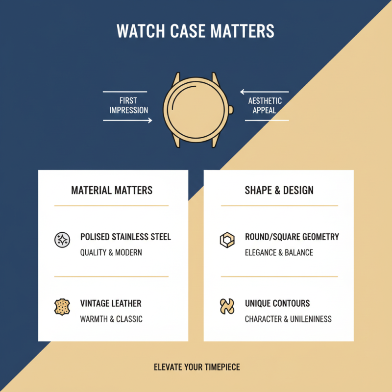 Why You Should Choose the Right Wrist Watch Case for Your Timepiece?