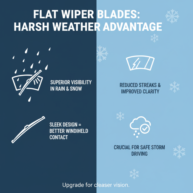 Why Choose Flat Wiper Blades for Better Windshield Visibility?
