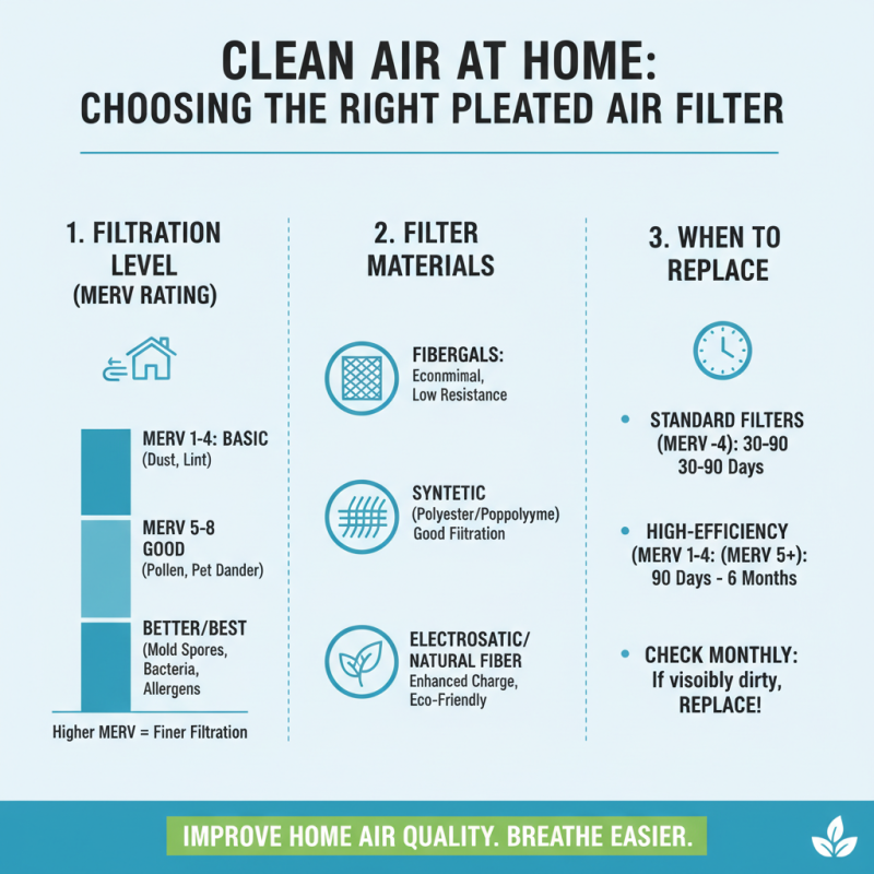 What is the Best Pleated Air Filter Material for Home Use?