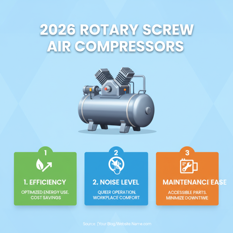 2026 Top Rotary Screw Air Compressor Models to Consider?