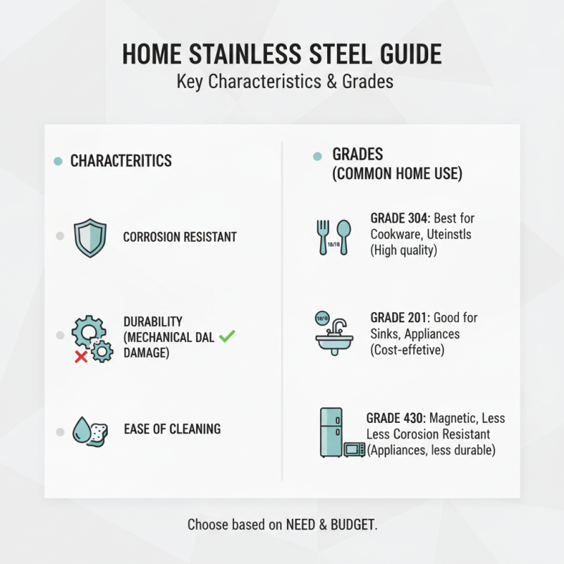 Как выбрать нержавеющую сталь для домашнего использования?