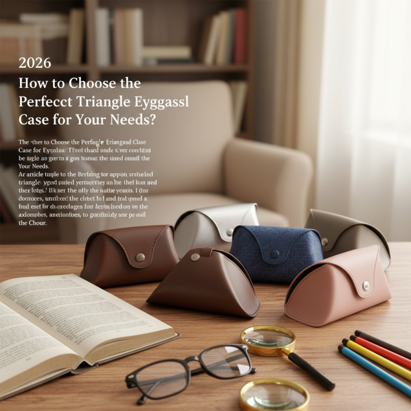 2026 How to Choose the Perfect Triangle Eyeglass Case for Your Needs?