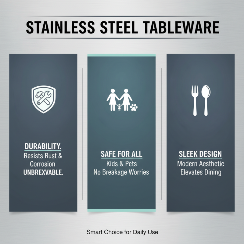Why Choose Stainless Steel Tableware for Your Home?