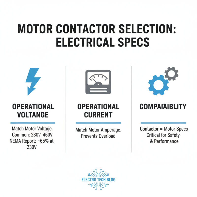 How to Choose the Right Motor Contactor for Your Electrical Needs?
