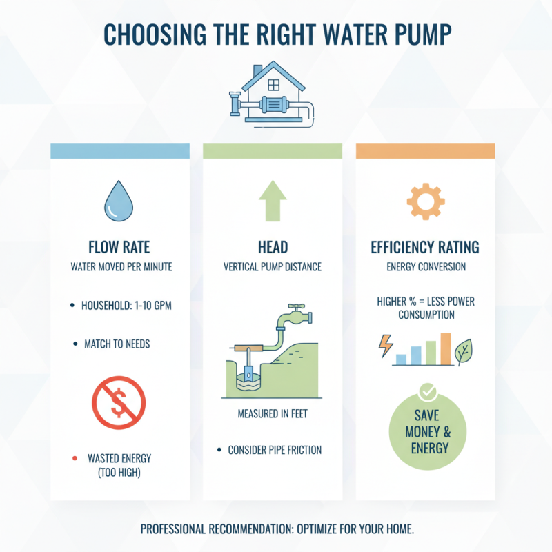 How to Choose the Right Water Pump for Your Needs?