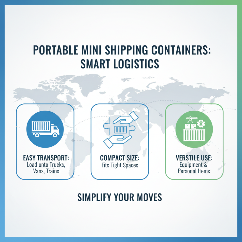 Top 10 Advantages of Using Small Shipping Containers for Your Needs?
