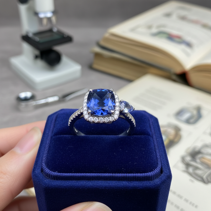 What is a Blue Stone Engagement Ring and Its Significance?