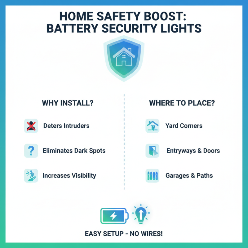 Why Choose Security Light Battery Operated for Your Home Safety Needs?