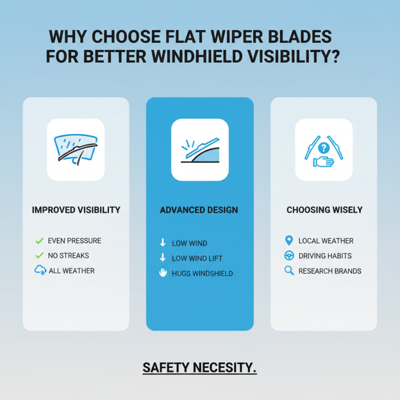 Why Choose Flat Wiper Blades for Better Windshield Visibility?