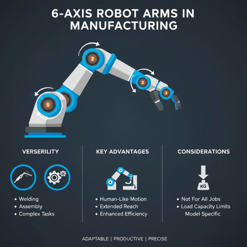 6 Best 6 Axis Robot Arm Models for Every Application