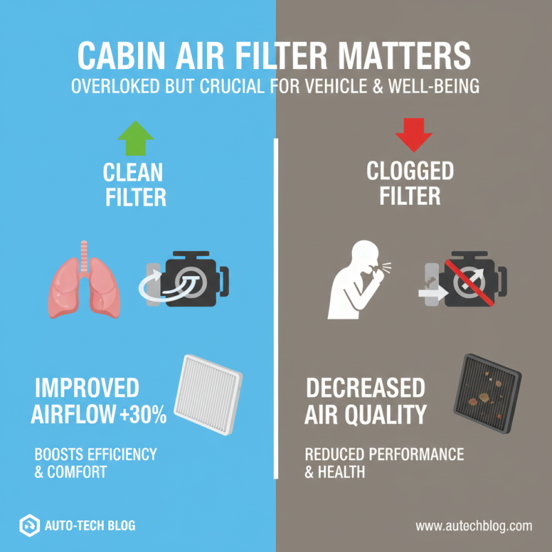 Why is Cabin Air Filter Important for Your Vehicle Performance?