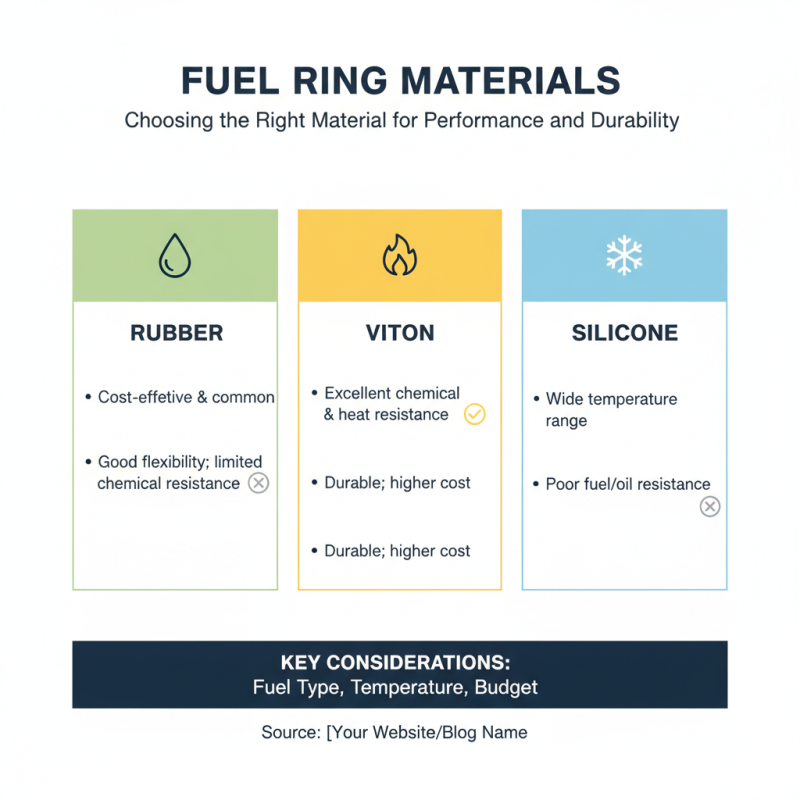 How to Choose the Right Fuel O Rings for Your Vehicle?
