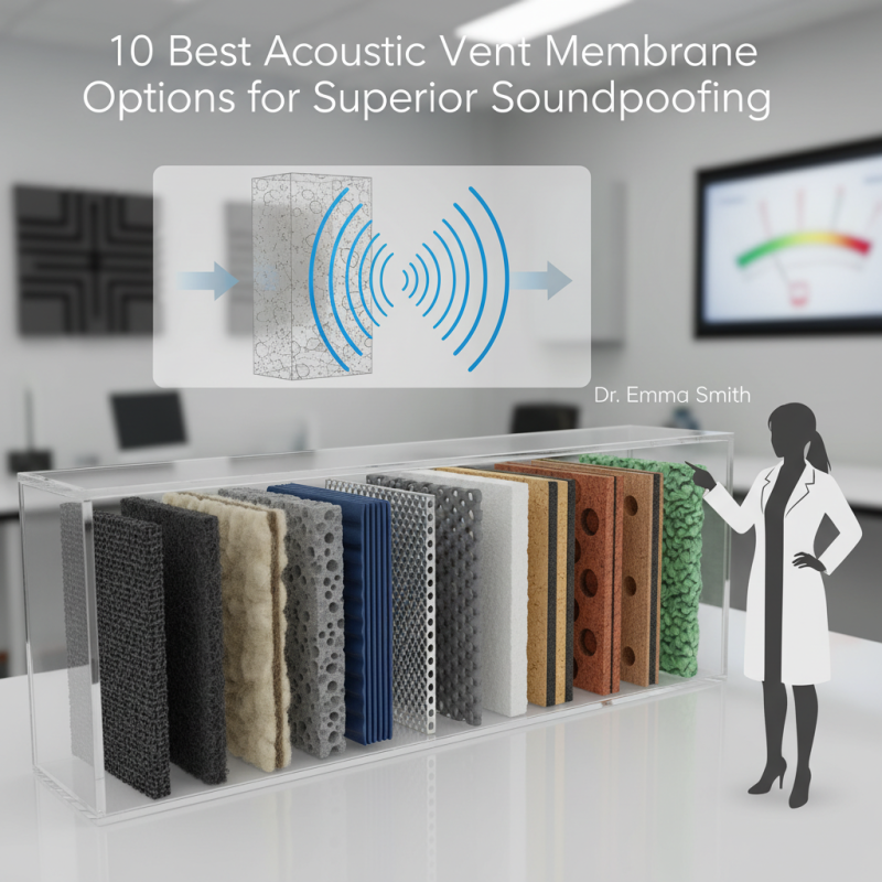 10 Best Acoustic Vent Membrane Options for Superior Soundproofing?
