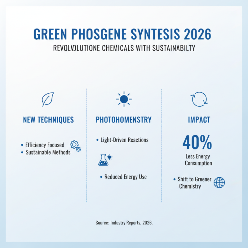 2026 Top Trends in Phosgene Synthesis Techniques and Applications?