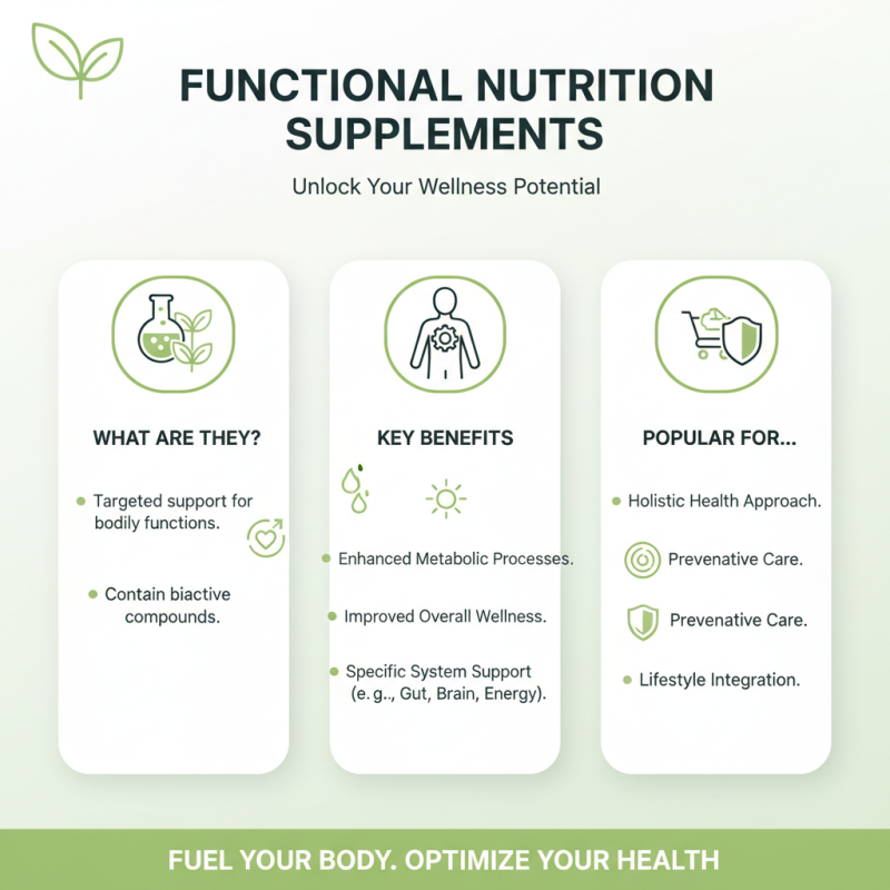 Top Functional Nutrition Supplements for Optimal Health and Performance?