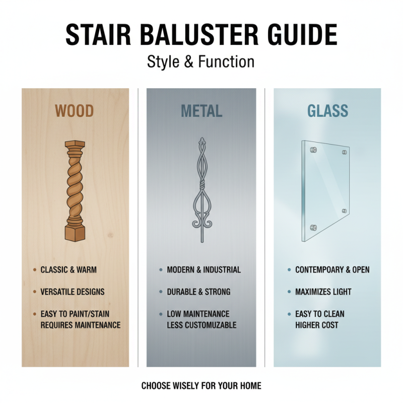 Best Stair Balusters Options for Your Home Design?