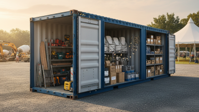 Top 10 Uses for a 40 ft Storage Container in Your Next Project?