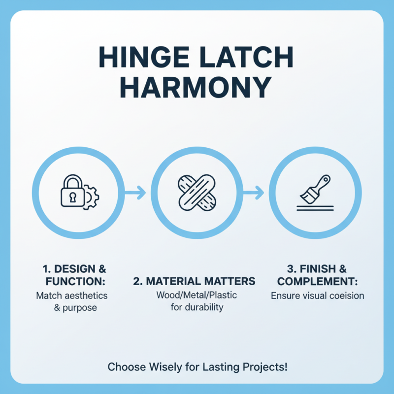 How to Choose the Best Hinge Latch for Your Project in 2026?