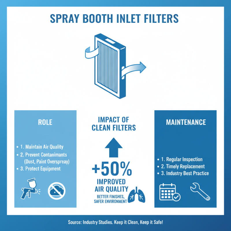 Best Spray Booth Inlet Filters for Optimal Air Quality?