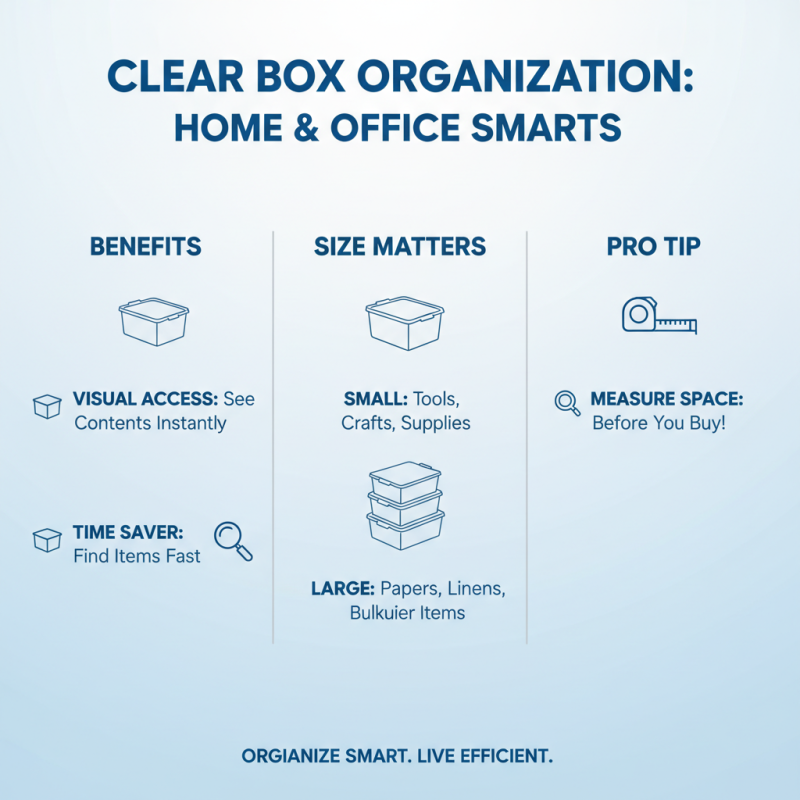 Top 10 Clear Boxes for Organizing Your Home and Office?