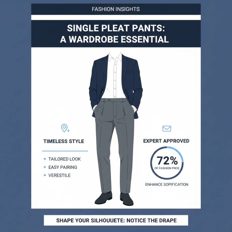 Top Single Pleat Pants Styles for Effortless Sophistication?