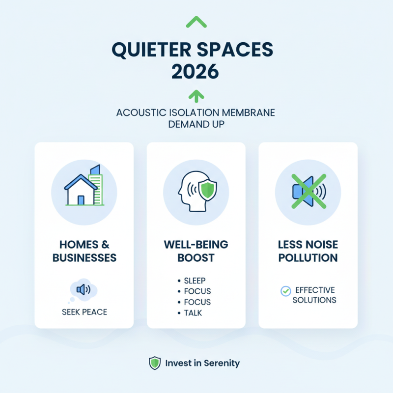 2026 Top Acoustic Isolation Membrane Trends to Watch?