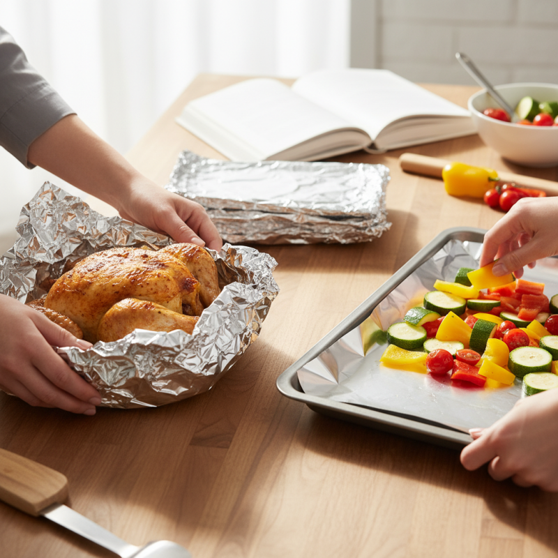 How to Use Foil Sheets for Food Storage and Cooking Tips?