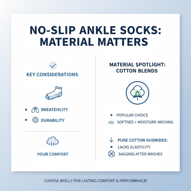 How to Choose No Slip Ankle Socks for Ultimate Comfort?