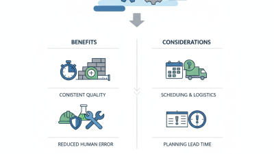 Top Benefits of Ordering Ready Mix Concrete for Your Construction Projects?