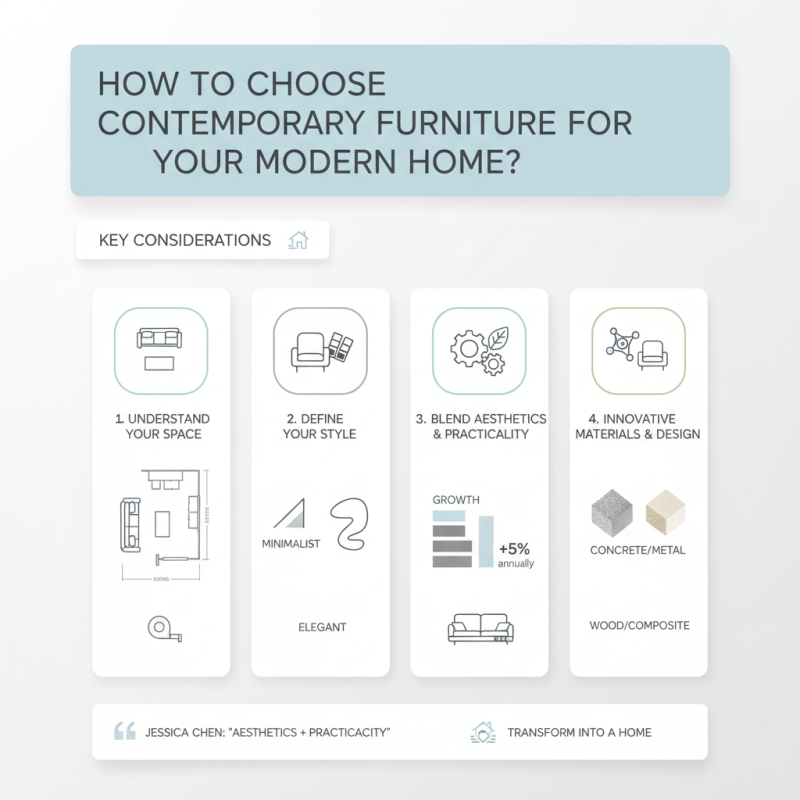 How to Choose Contemporary Furniture for Your Modern Home?