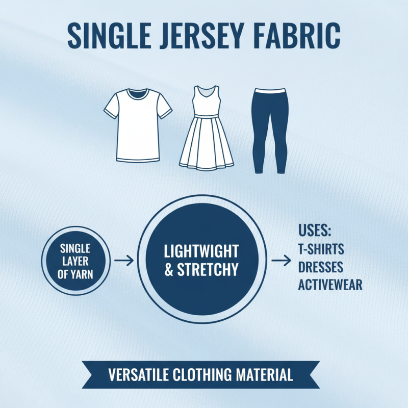 What is Single Jersey Fabric and Its Uses in Clothing?