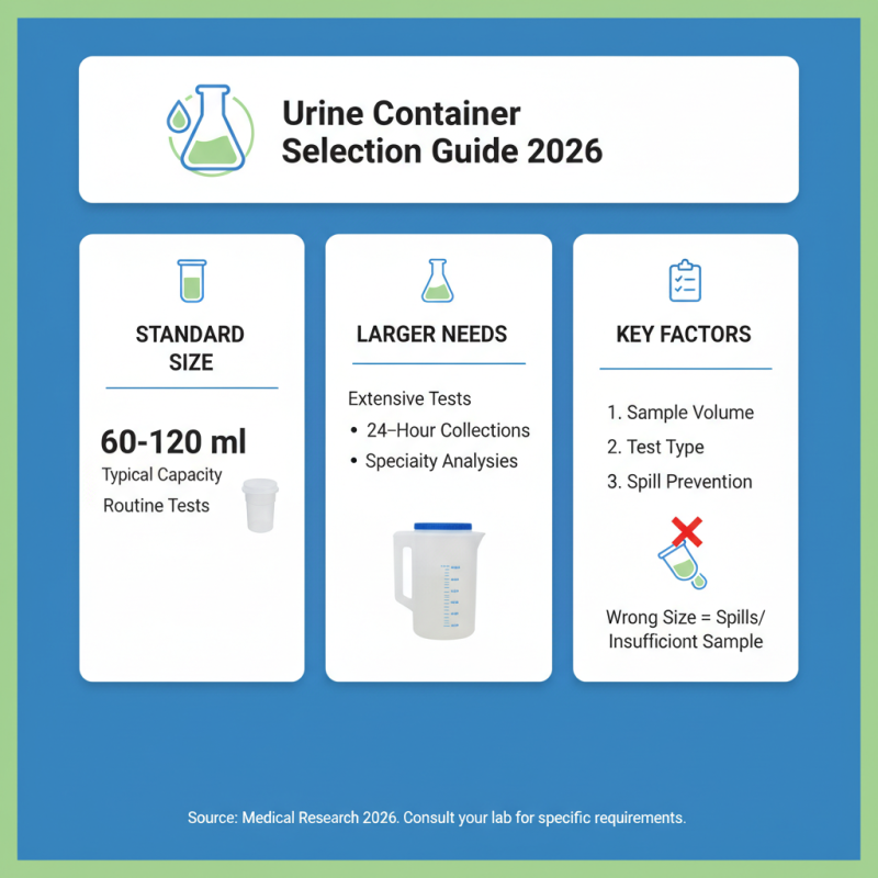 How to Choose the Right Urine Container for Your Needs in 2026?