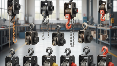 Top 10 Hand Crane Hoist Models for Efficient Lifting Solutions?