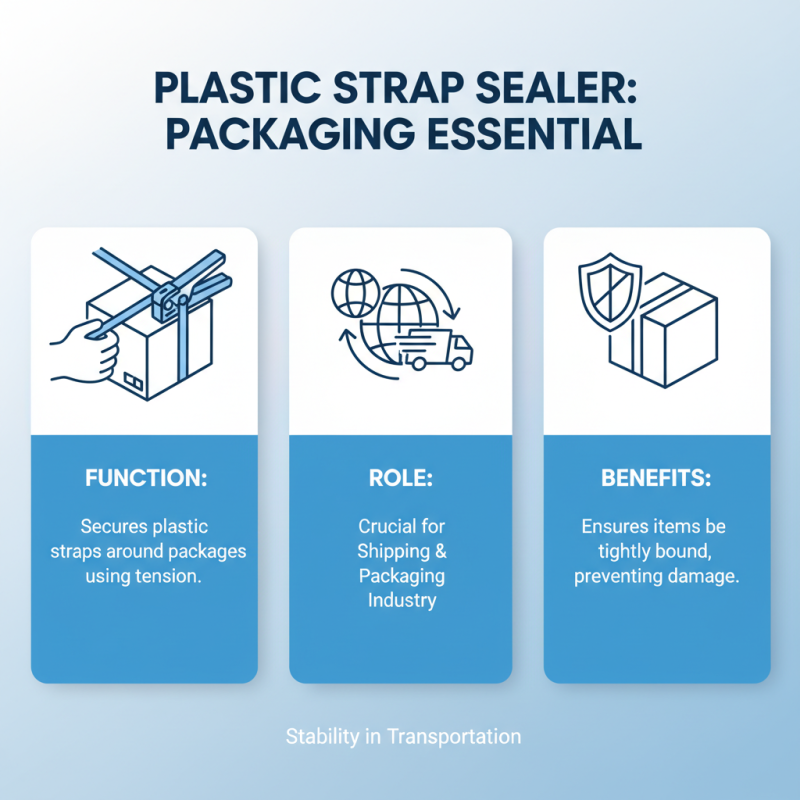 What is a Plastic Strap Sealer and How Does it Work?
