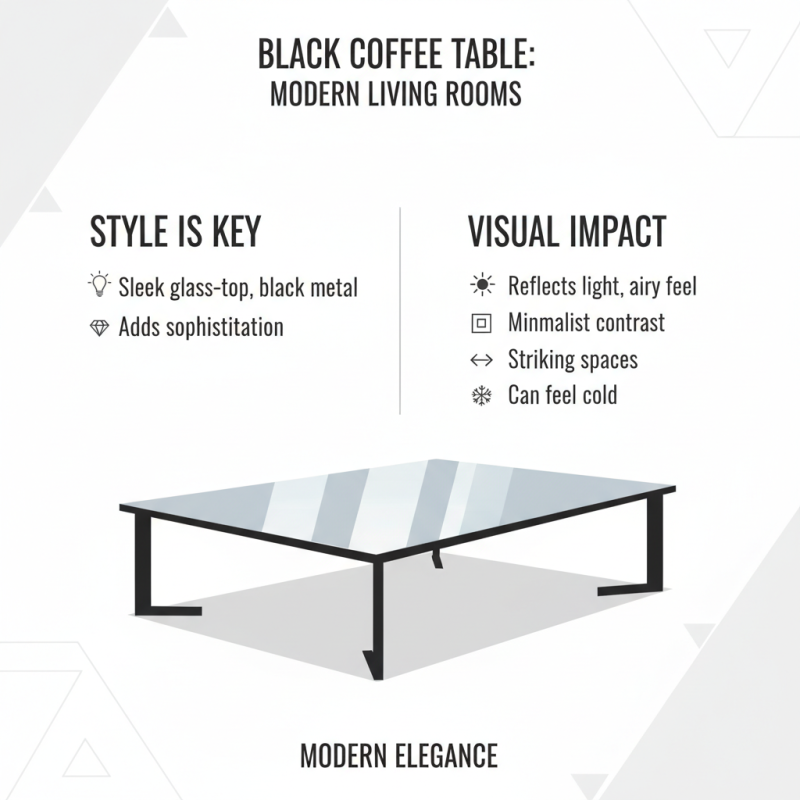 10 Best Coffee Table Black Options for Your Living Room Decor?