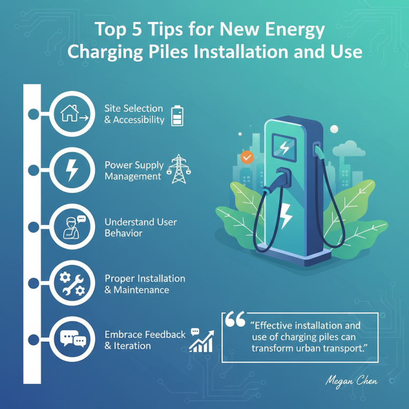 Top 5 Tips for New Energy Charging Piles Installation and Use?