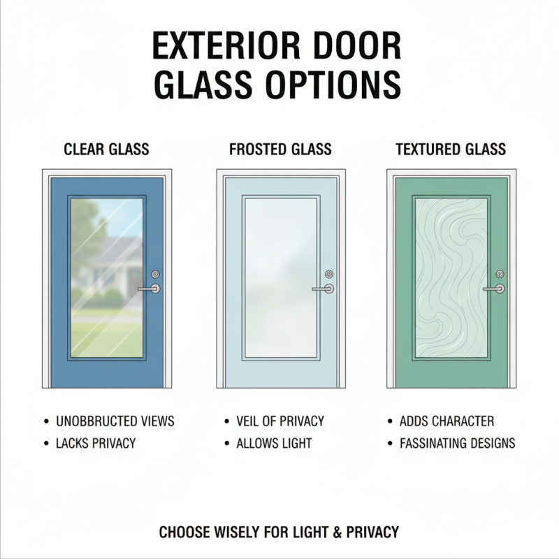 How to Choose Exterior Doors with Glass for Your Home?