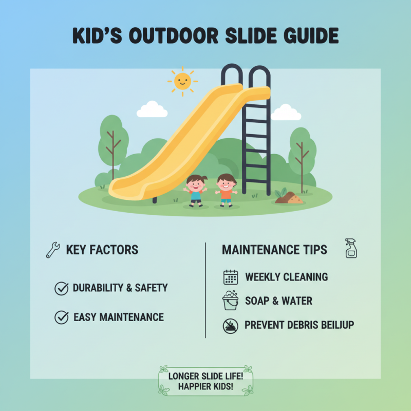 How to Choose the Best Large Outdoor Slides for Kids?