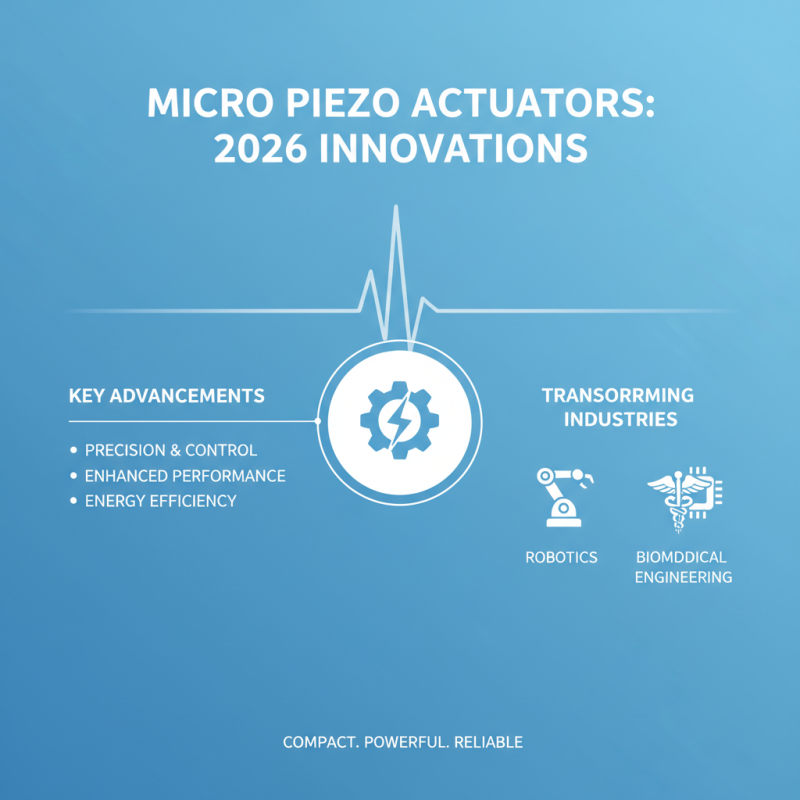 2026 Best Micro Piezo Actuator Innovations and Applications Guide?