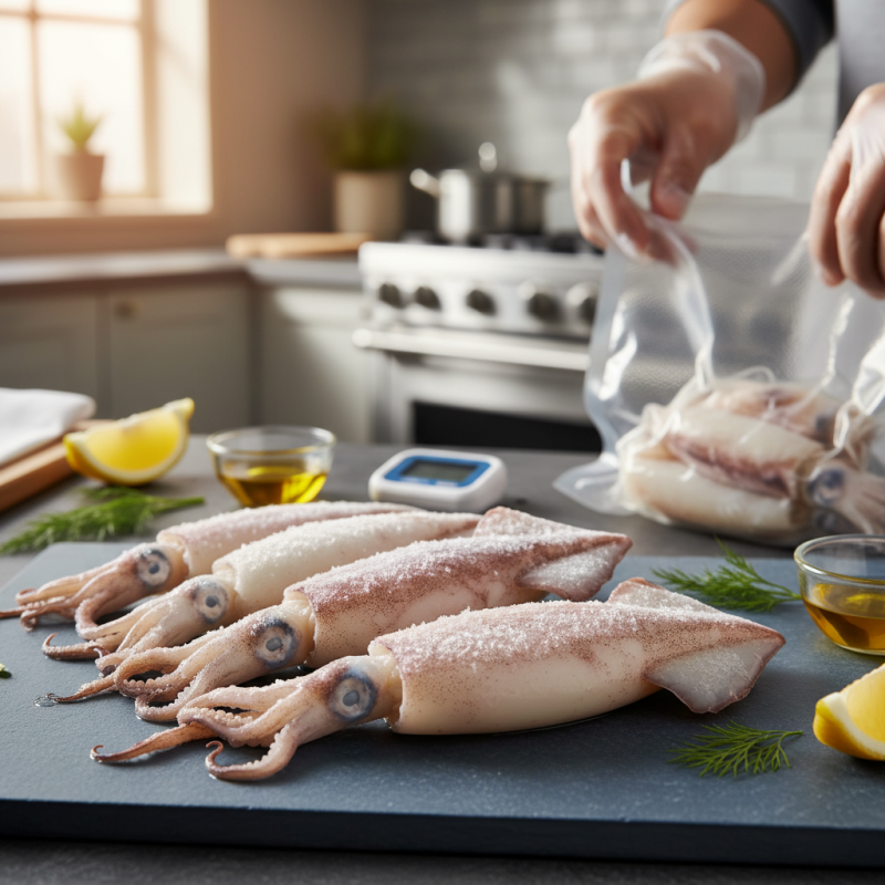 Frozen Squid Meat Tips for Cooking and Storage Methods?