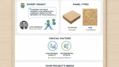 How to Choose the Right Structural Wood Panel for Your Project?