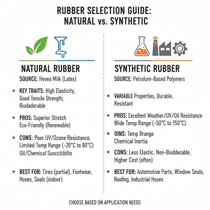 How to Choose the Right Rubber Material for Your Project in 2026?