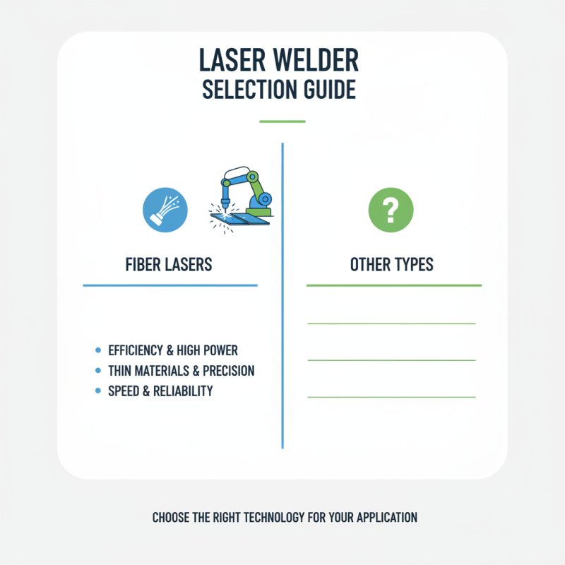 How to Choose the Right Laser Welder for Your Needs?