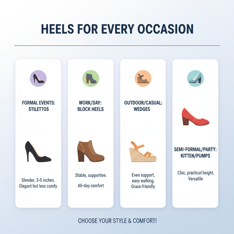 How to Choose the Perfect Womens Heels for Every Occasion?
