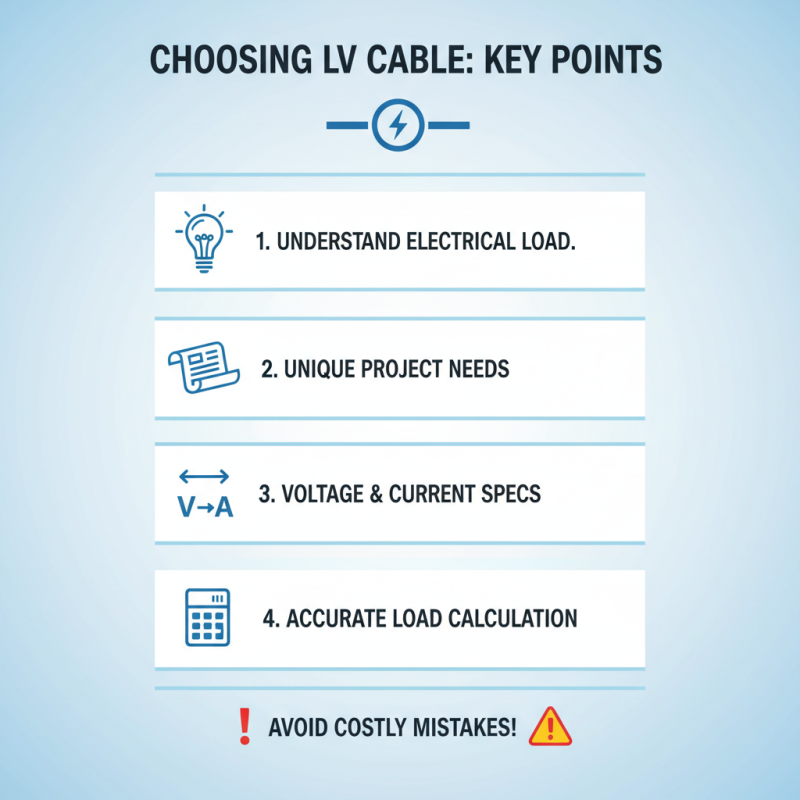 How to Choose the Right Lv Cable for Your Electrical Needs?